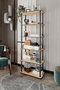 Hanah Home Bookcase 6 Rect - Roble